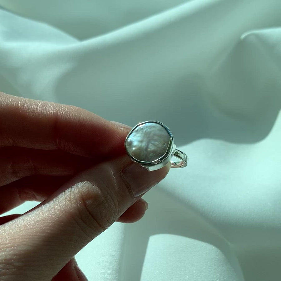 (パール/silver) unshaped circle : pearl series