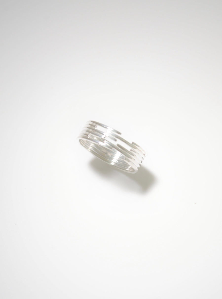 alternate wire ring -Essential- (gold/silver)