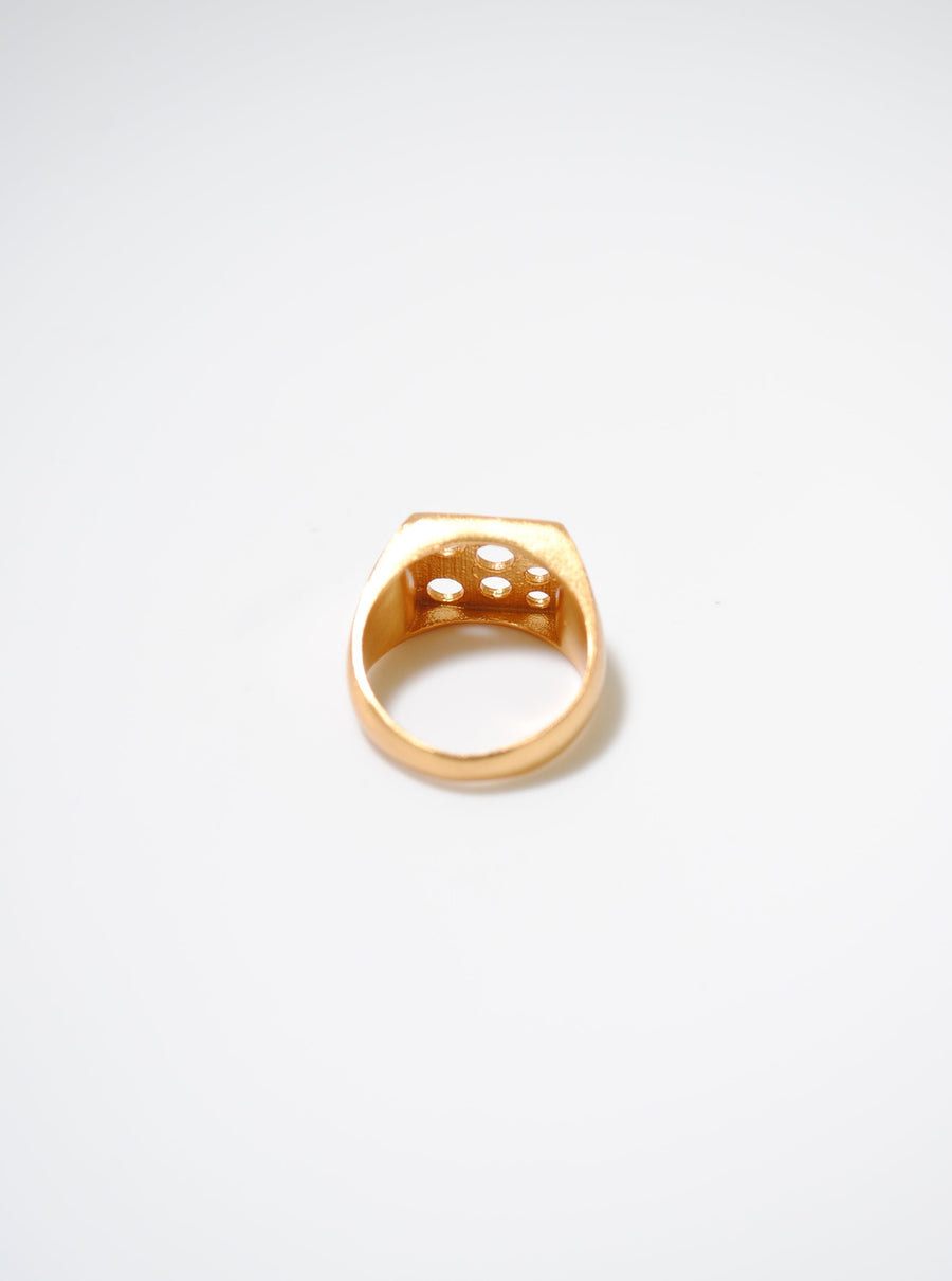 cheese ring -Essential- (gold)