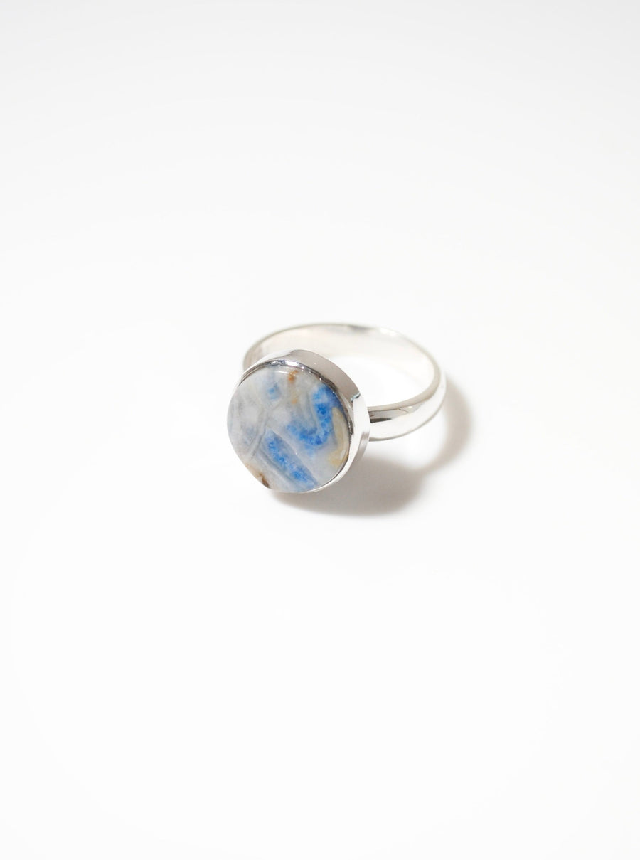 (ブルーシェーライト/silver) the earth ring