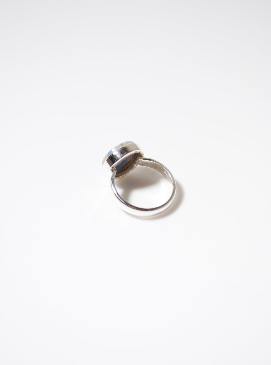 (ブルーシェーライト/silver) the earth ring