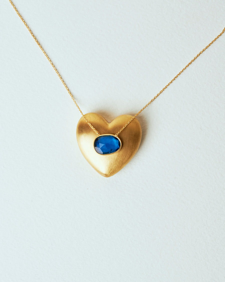 (ロンドンブルートパーズ/gold) THE islan necklace