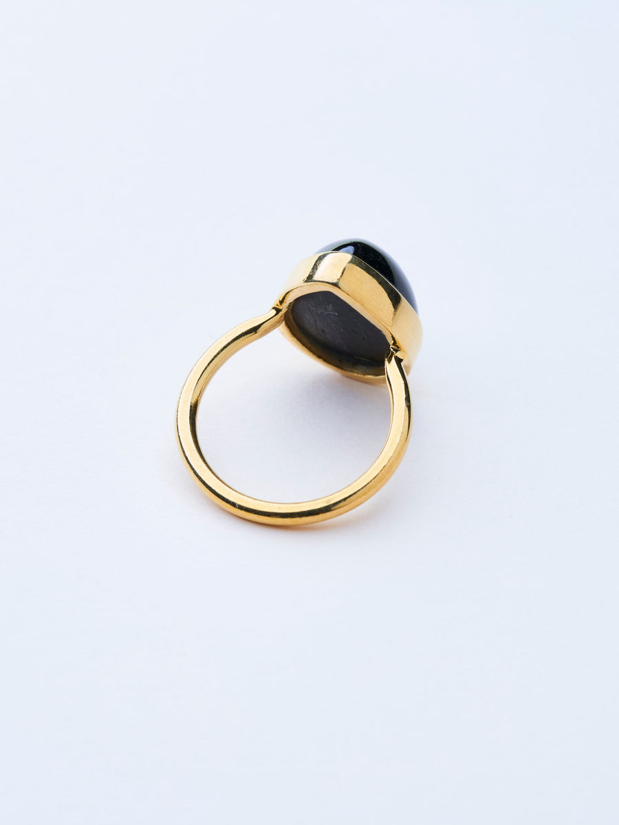 (ブラックスター/gold) virgin drop ring