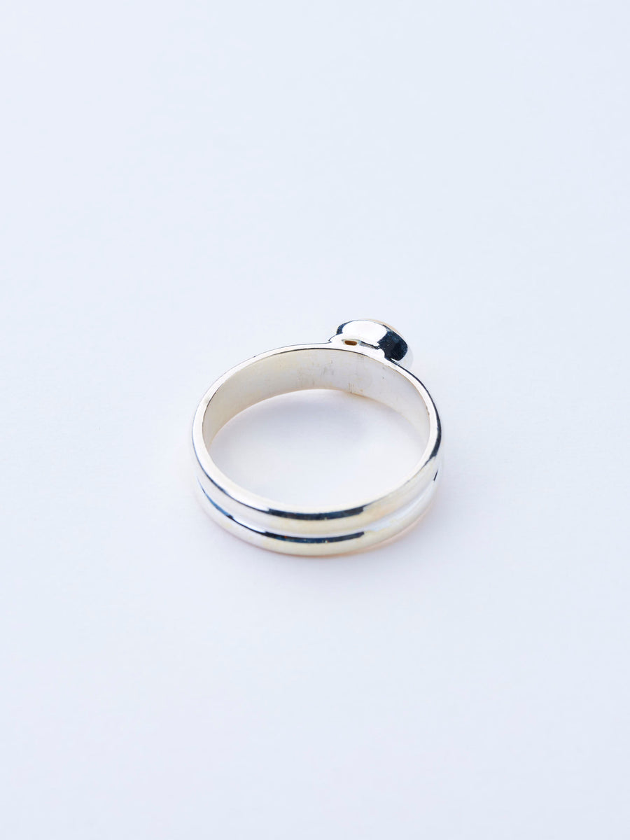 タンザナイト(silver)：vintage dream oval  ring