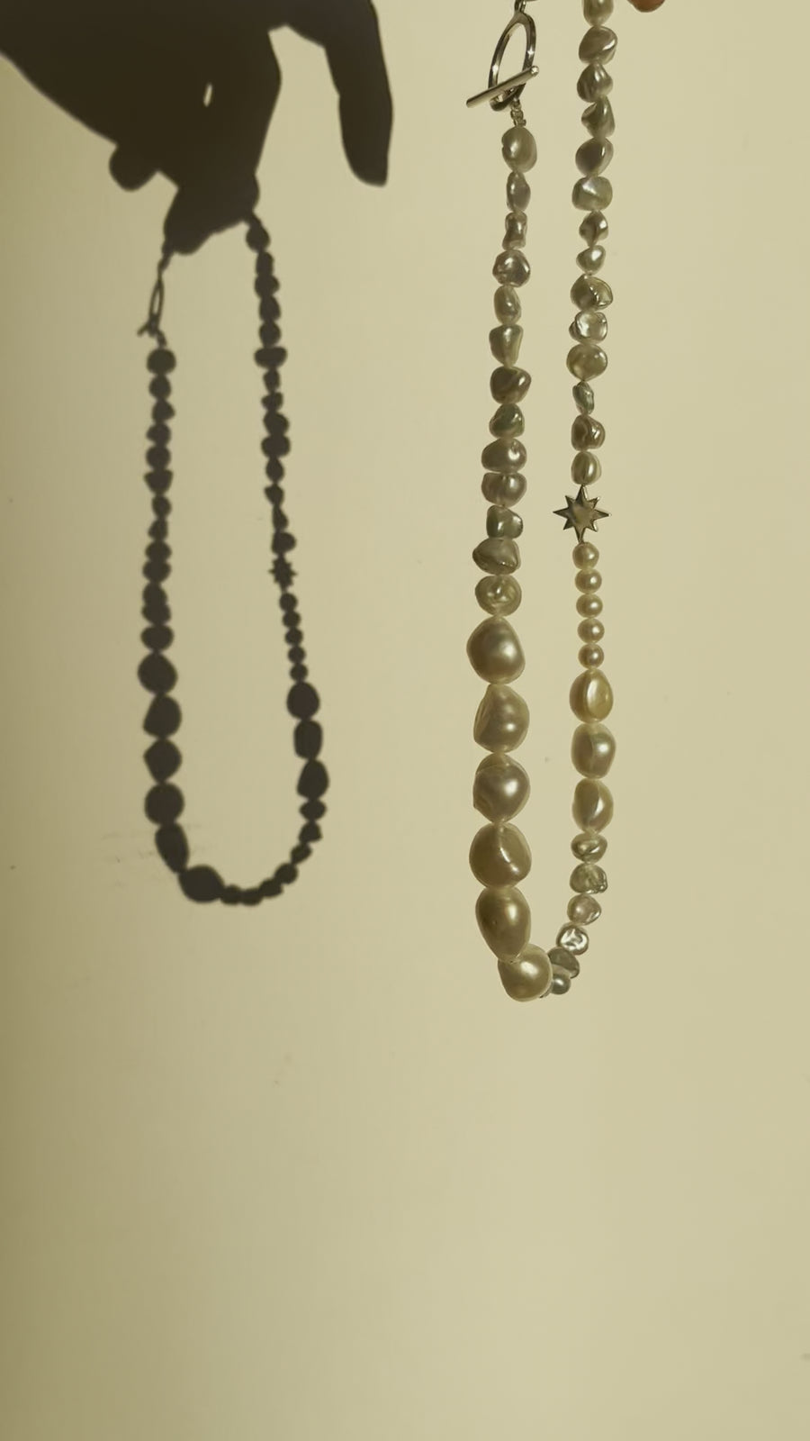 (パール/silver) Sirius pearl necklace